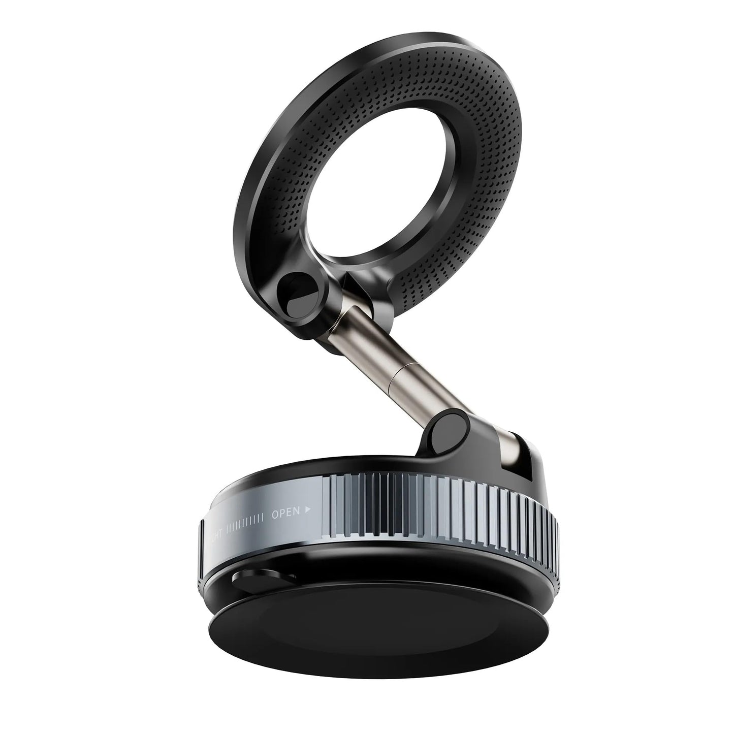 Ultra-Strong Magnetic Phone Holder uses vaccum suction– Hands-Free Car Mount, Desk & Wall Compatible – Secure Grip for All Phones