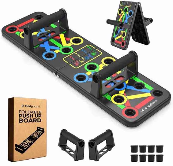 Home GYM Push up board + Resistance straps