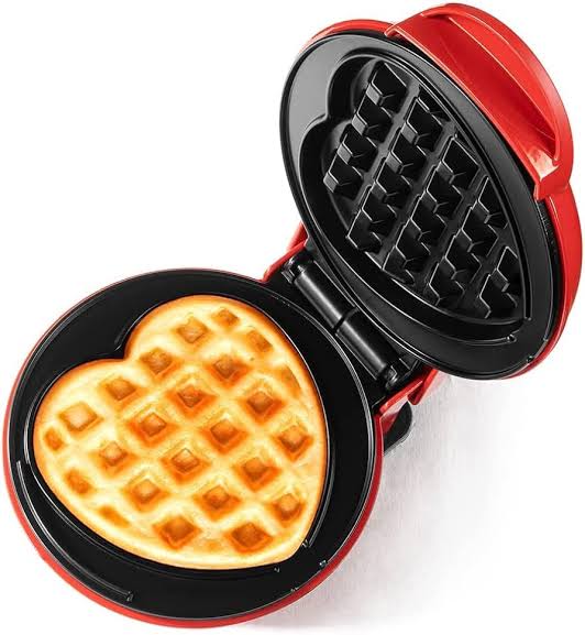 MINI HART WAFFLE MAKER (Pancake and Eggs Included)