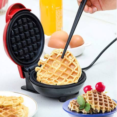 MINI HART WAFFLE MAKER (Pancake and Eggs Included)