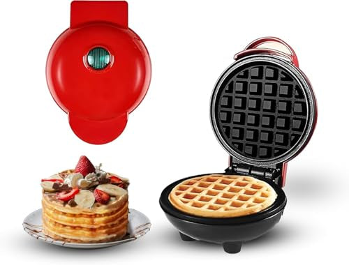 MINI HART WAFFLE MAKER (Pancake and Eggs Included)