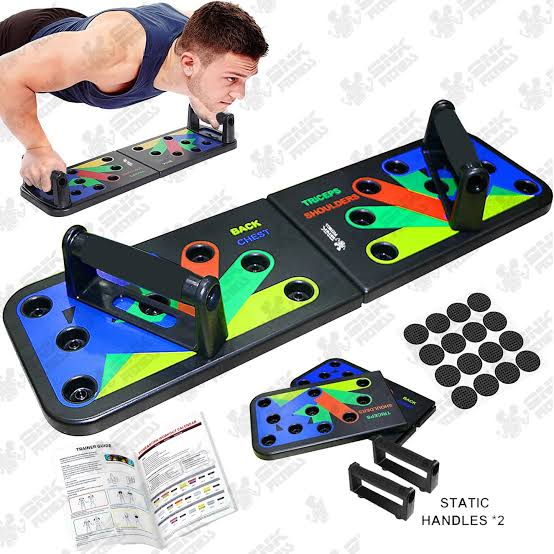 Home GYM Push up board + Resistance straps